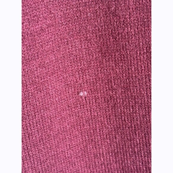 Eloquii Women’s 16 Cowl Neck Side Split Sweater Midi Dress Burgundy Stretch - Picture 13 of 14